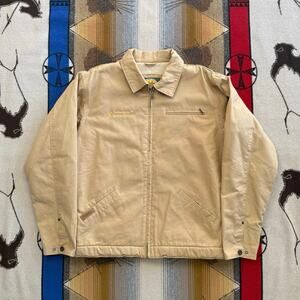 Vintage Men’s Cabela’s Sherpa Lined Canvas Jacket Large Tall Detroit Style